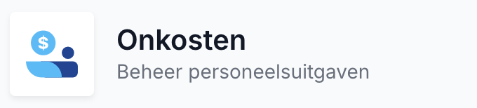 onkosten, personeelsuitgaven