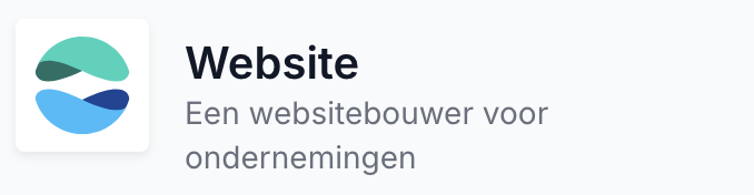 website, websitebouwer