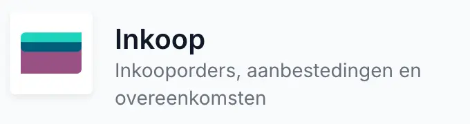 inkoop, orders