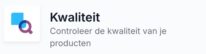 kwaliteit, producten