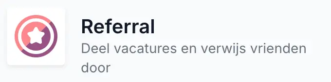 referral, vacatures