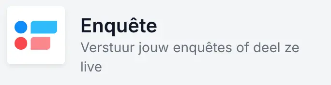enquêtes