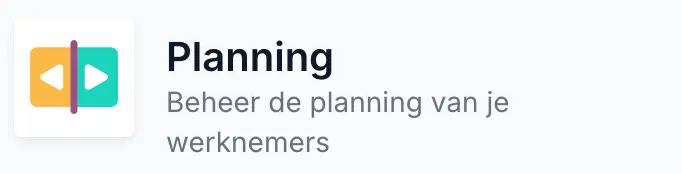 planning, werknemers