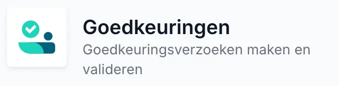 goedkeuringsverzoeken